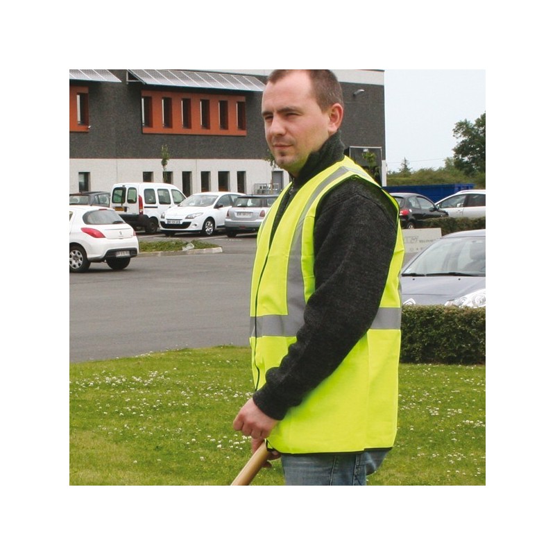 Gilet de signalisation jaune