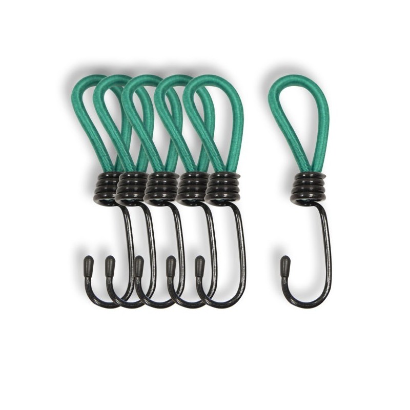 Lot de 6 crochets pour bâche et filet