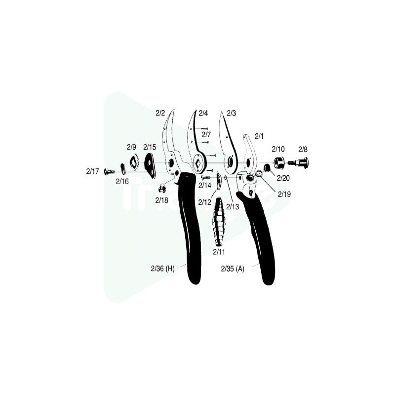 Douille pour Felco 2 - 4 -6