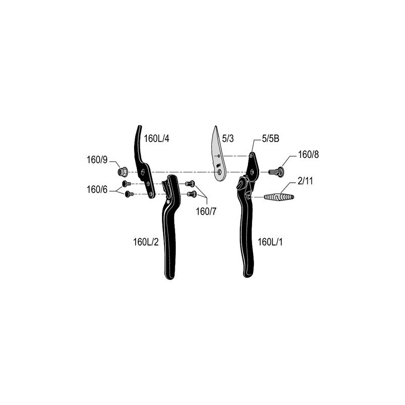 Contre-lame pour F160L