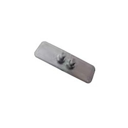 Lot de 10 soutien-plante en inox pour Végécâble