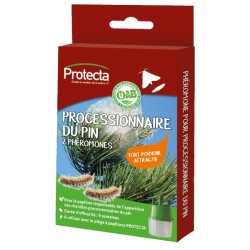 Lot de 2 capsules de phéromones processionnaire du pin