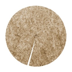 Disques de paillage laine naturelle
