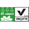 Paillage biodégradable et compostable -PLA