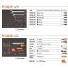 Servante BAHCO 7 Tiroirs - noir - 216 outils *