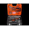 Coffret de douilles 1/4"-1/2" et clés mixtes - 92 PCS