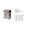 *Echafaudage aluminium roulant - pliant -