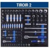 Servante IRIMO 6 tiroirs - 206 outils*