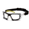 Lunette pro confort avec mousse et élastique.