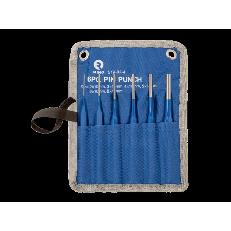 Jeu de 6 chasse goupilles octogonaux IRIMO