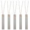 Lot de 50 étiquettes alu avec fil de cuivre