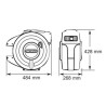 Dévidoir automatique WaterReel Pro 18.5+2m