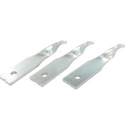 Lot de 3 mèches pour enfouisseur de câble robot