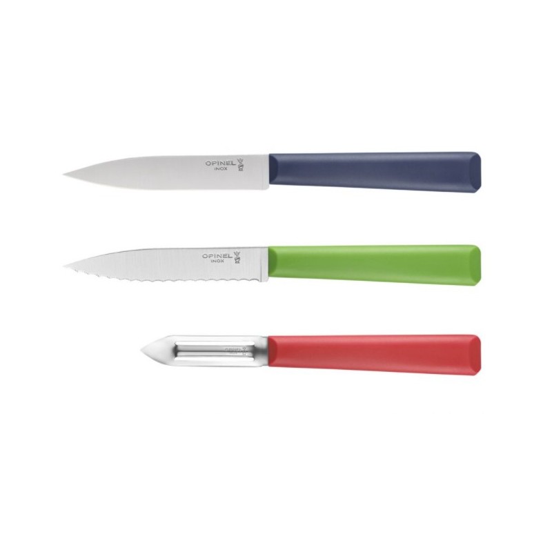 Set de 3 couteaux cuisine