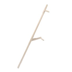 Manche de faux en bois