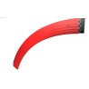 Tuyau plat enroulable tricouches rouge