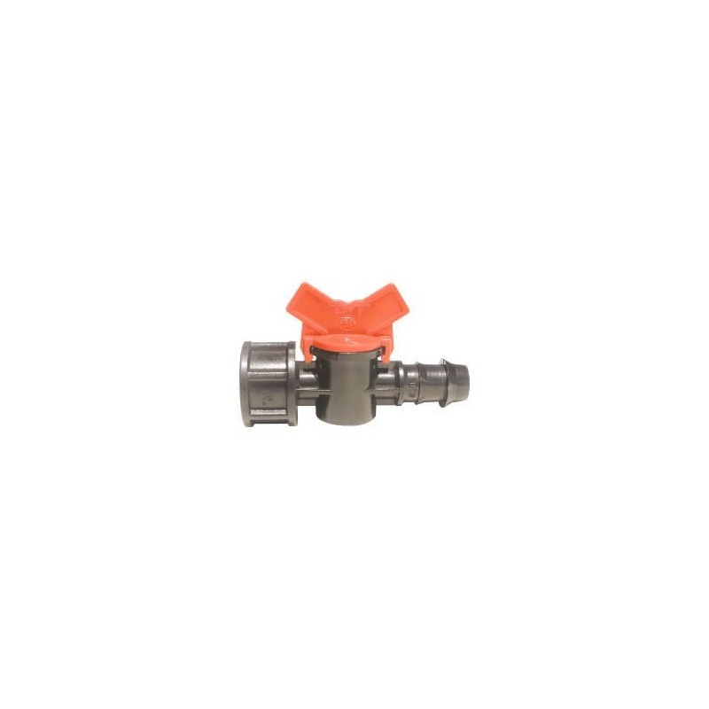 MINI VANNE TARAUDEE CANNELEE PN 4