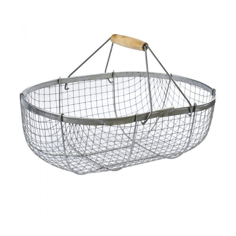 Panier de récolte galvanisé