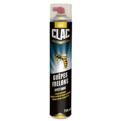 Aérosol 750ml anti guêpes et frelons - longue durée