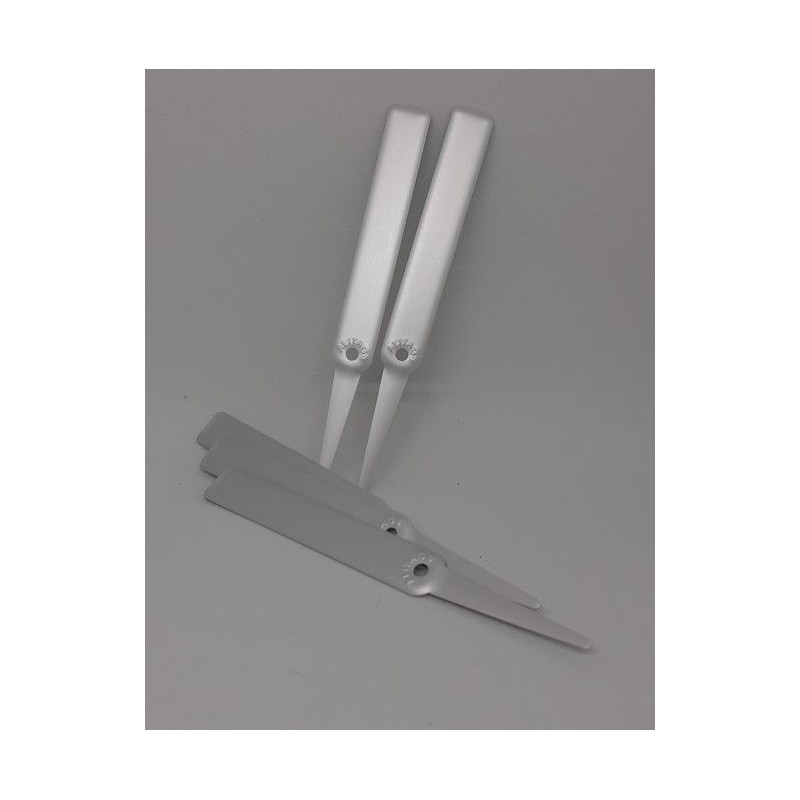 25 étiquettes aluminium à planter ou suspendre