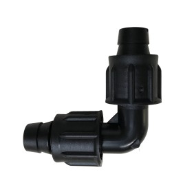 Coude pour gaine agricole Ø16 x 16 mm