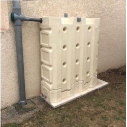 Filtre et collecteur d'eau de pluie pour Mur d'eau*