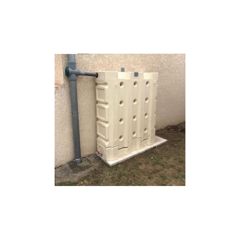 Filtre et collecteur d'eau de pluie pour Mur d'eau*