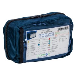 Trousse de secours "Espaces verts" 2/4 personnes