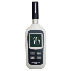 Thermomètre hygromètre portable avec point de rosée