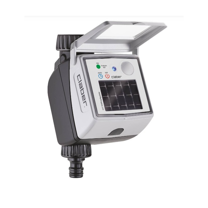 Programmateur nez de robinet solaire 1 voie Claber