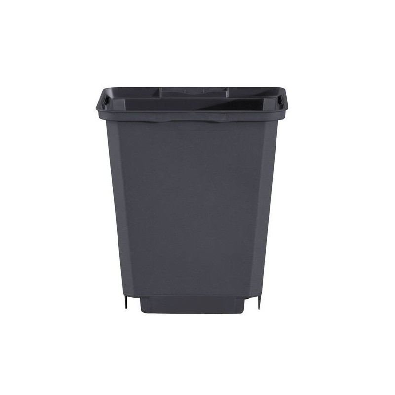 Pots carrés avec fond croix multi-trous