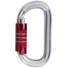 Mousqueton Oval XL triple lock