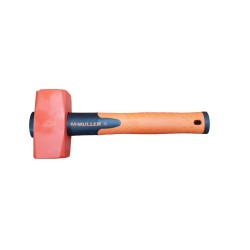 Massette 1,2kg manche fibre 26cm angles abbatu