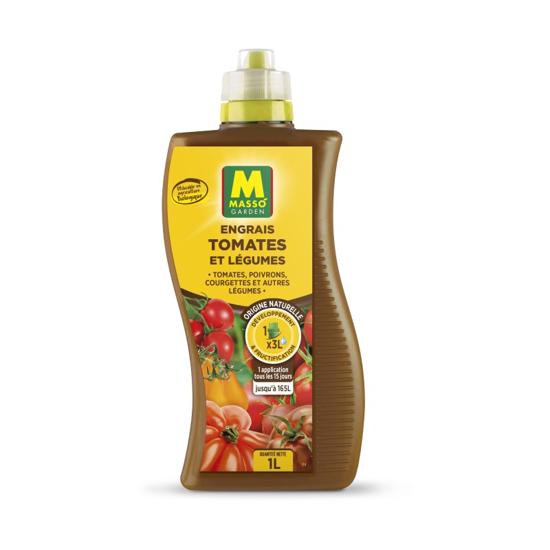 Engrais liquide tomates et légumes UAB