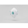 Masque respiratoire FFP2 avec valve