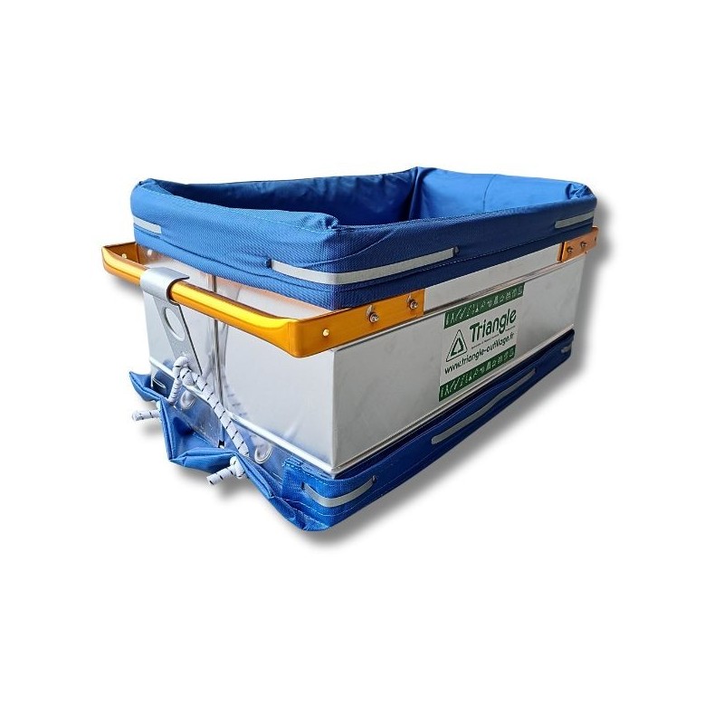 Caisse autovidante aluminium 2 élastiques