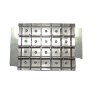 Presse-mottes inox grand modèle
