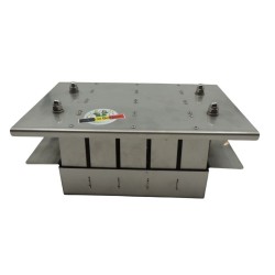 Presse-mottes inox grand modèle