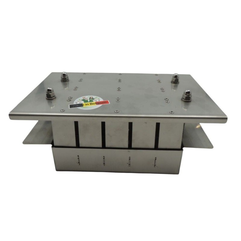 Presse-mottes inox grand modèle