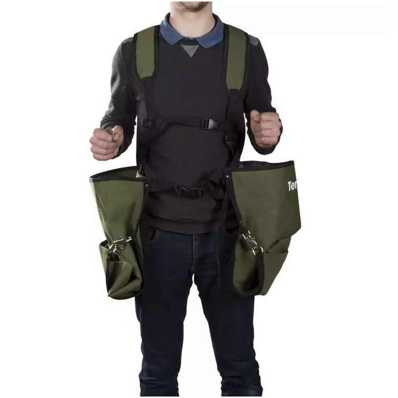 Harnais + 2 sacs latéraux 12L pour la récolte