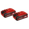 2 batteries 18V