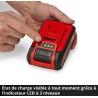 2 batteries 18V