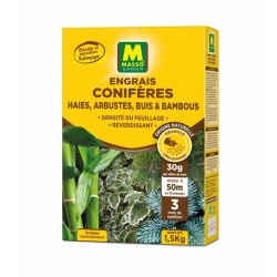 Engrais granulés conifères, haies, arbustes, buis et bambous UAB