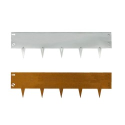 Bordure à gazon métal
