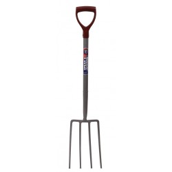 Fourche à bécher 4 dents poignée D