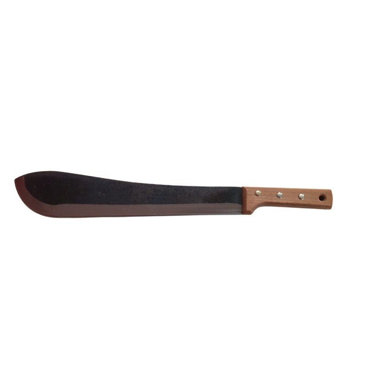 Machette en acier forgé, manche en bois, 35cm