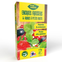 Engrais fraisiers et arbres à petits fruits 1kg