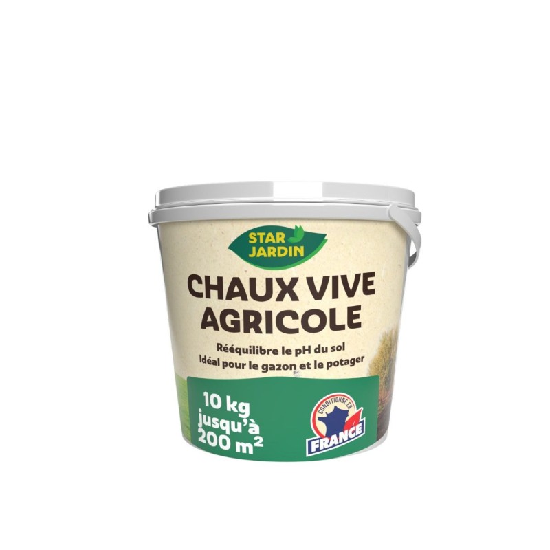 Chaux vive en granulés