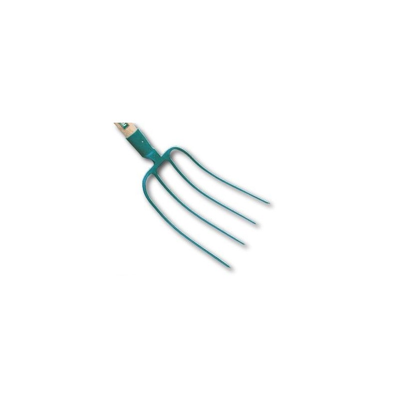 Fourche à fumier 4 dents sans manche - Outil agricole