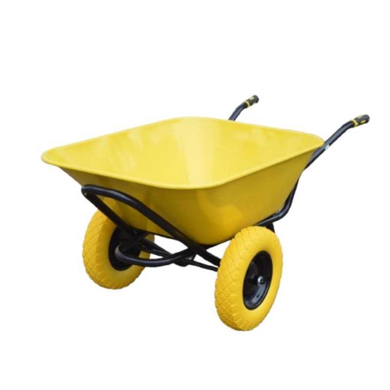 Brouette 165L double roue